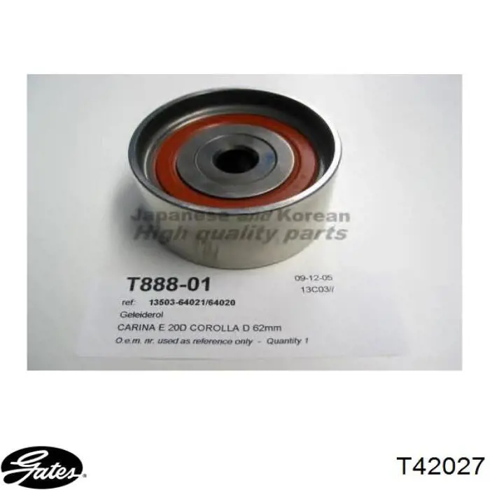 Купити 1350364021 Toyota Ролик паразитний ГРМ
