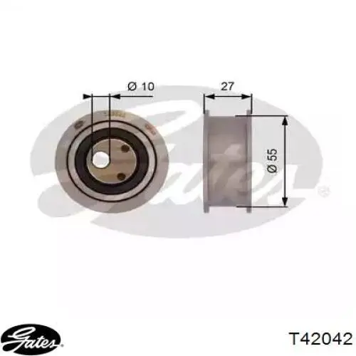 Ролик натягувача ременя ГРМ V106712 Sato Tech