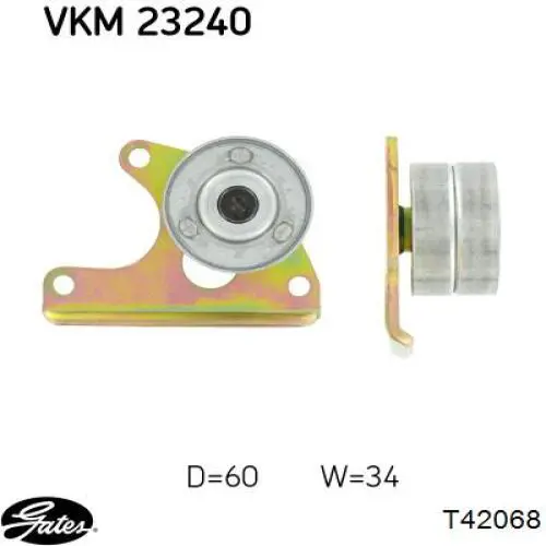 Ролик ременя ГРМ, паразитний Coram C601 ціна, від 24.50 USD