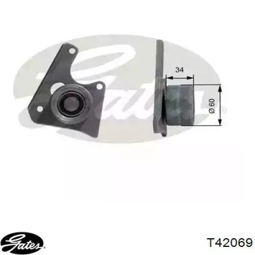 Купити T42069 Gates Ролик паразитний ГРМ
