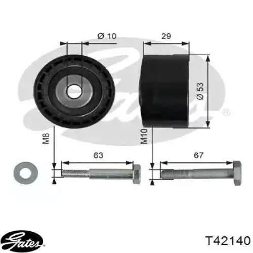 Купити 5120017 Autotechteile Ролик паразитний ГРМ