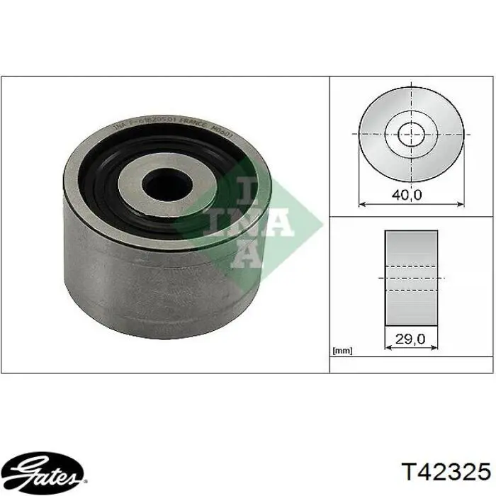 Ролик ременя ГРМ, паразитний Febi 103622 ціна, від 13.29 USD