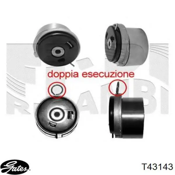 Купити T43143 Gates Натяжний ролик