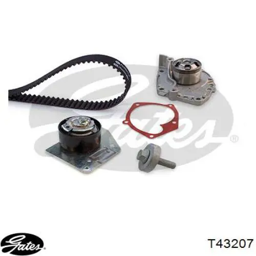 Купити T43207 Gates Натяжний ролик