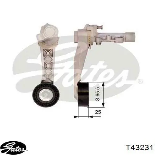 R0537 Kamoka Ролик натягувач