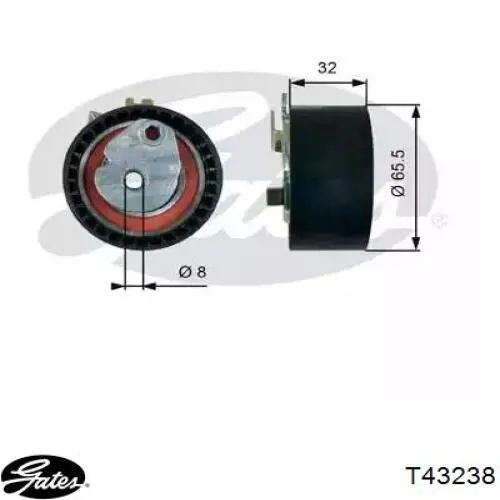 Купити 8200623883 Renault (RVI) Натяжний ролик