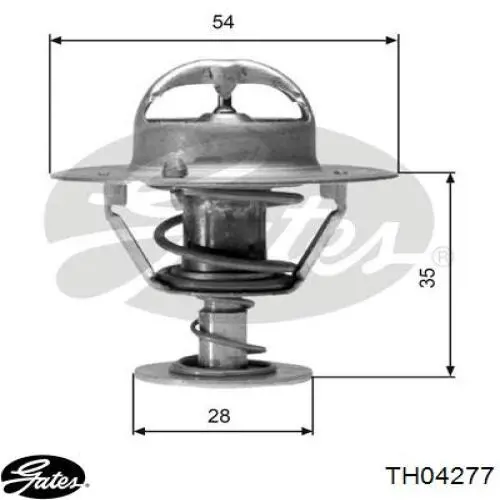 Автомобільний термостат Tama WV54765B ціна, від 6.41 USD