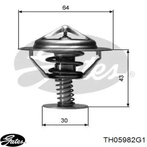 Автомобільний термостат Tama WV64IA85 ціна, від 9.68 USD