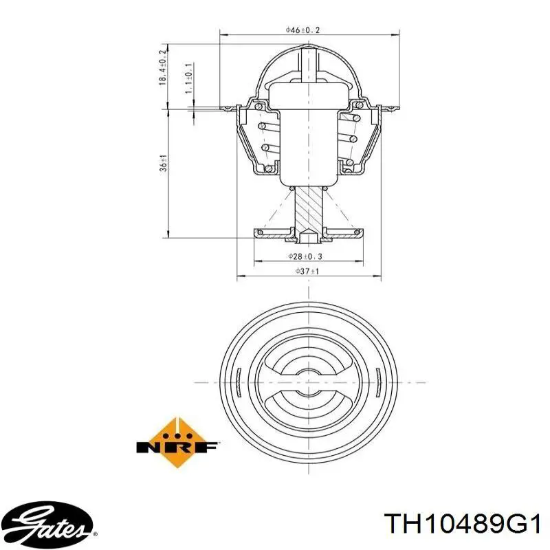 721108 Hans Pries (Topran) Авто термостат