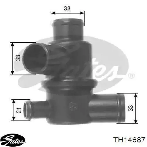 Кожух термостата Rider 21081306010 ціна, від 7.21 USD