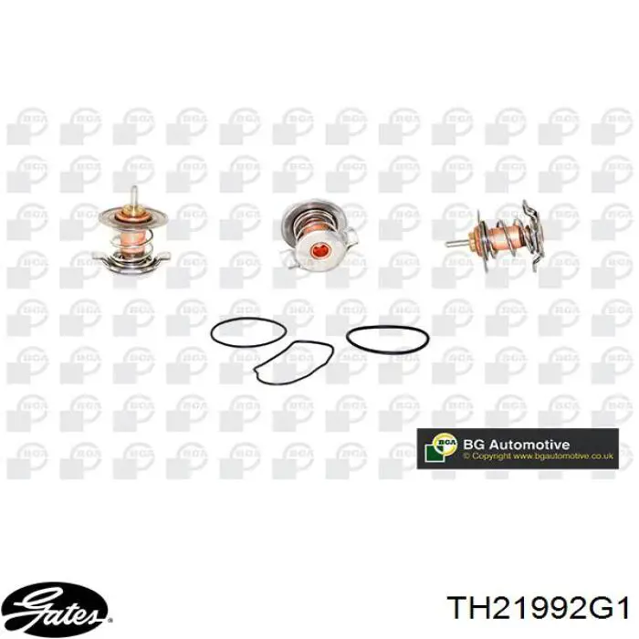 Автомобільний термостат Gates TH21992G1 ціна, від 13.41 USD