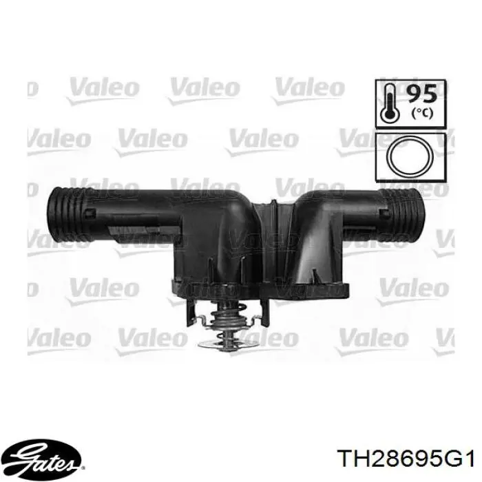 Автомобільний термостат BMW 11531743017 ціна, від 30.42 USD