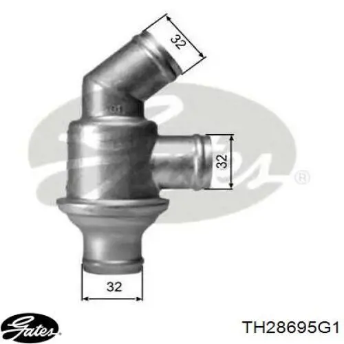 Купити 11531743017 BMW Термостат в корпусі