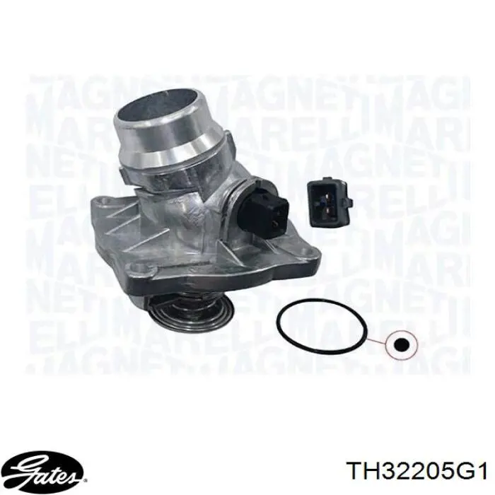 Автомобільний термостат Hans Pries (Topran) 501855 ціна, від 43.45 USD