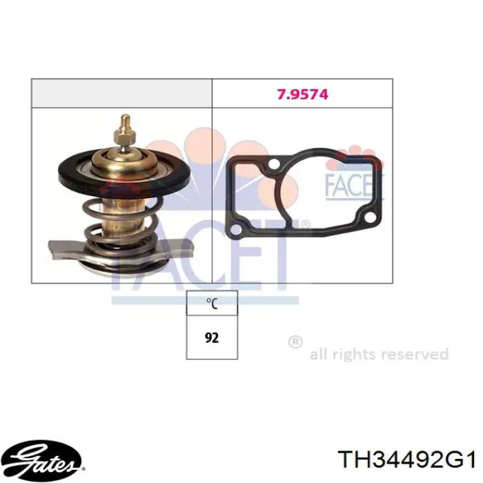 Кожух термостата Vernet VETH685792J ціна, від 22.83 USD