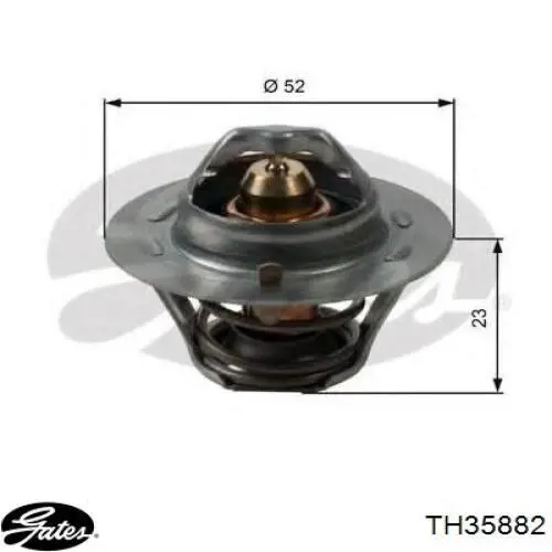 Термостат TH6782 Mahle Original