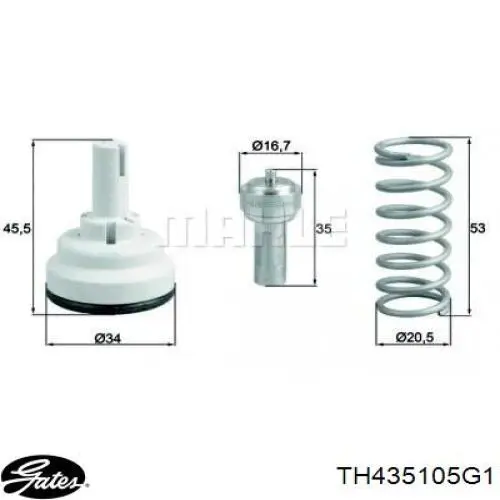 352317003470 Magneti Marelli Авто термостат