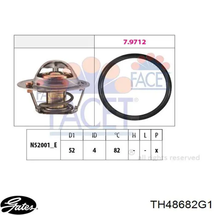 Автомобільний термостат Magneti Marelli 352317100770 ціна, від 9.45 USD