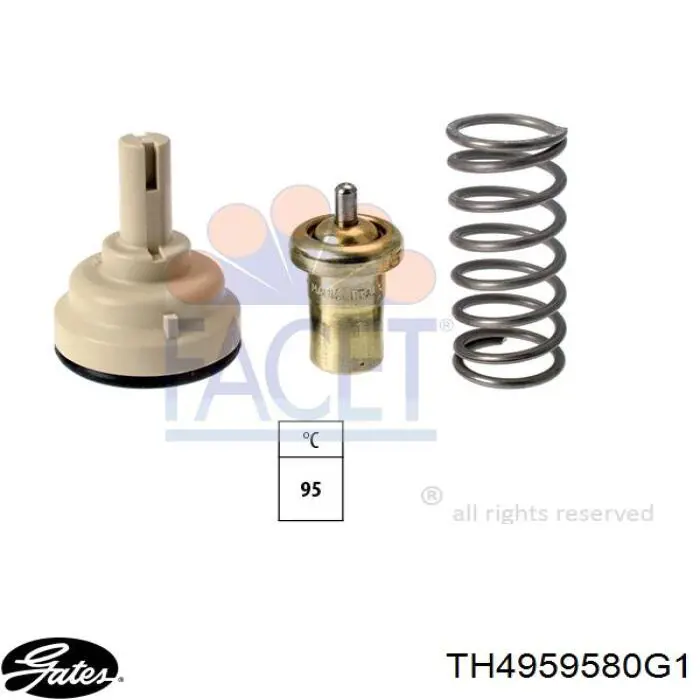 Кожух термостата AND 3L121062 ціна, від 29.62 USD
