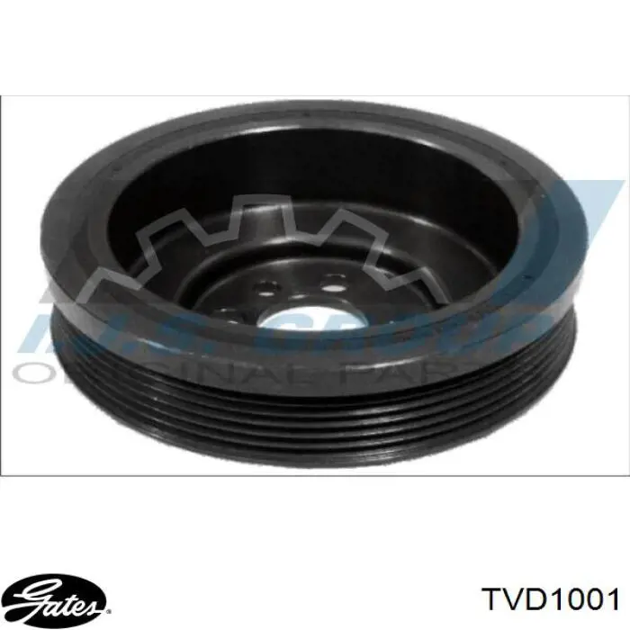 Шків колінвала (демпфер ) BGA DP0543K ціна, від 12.59 USD