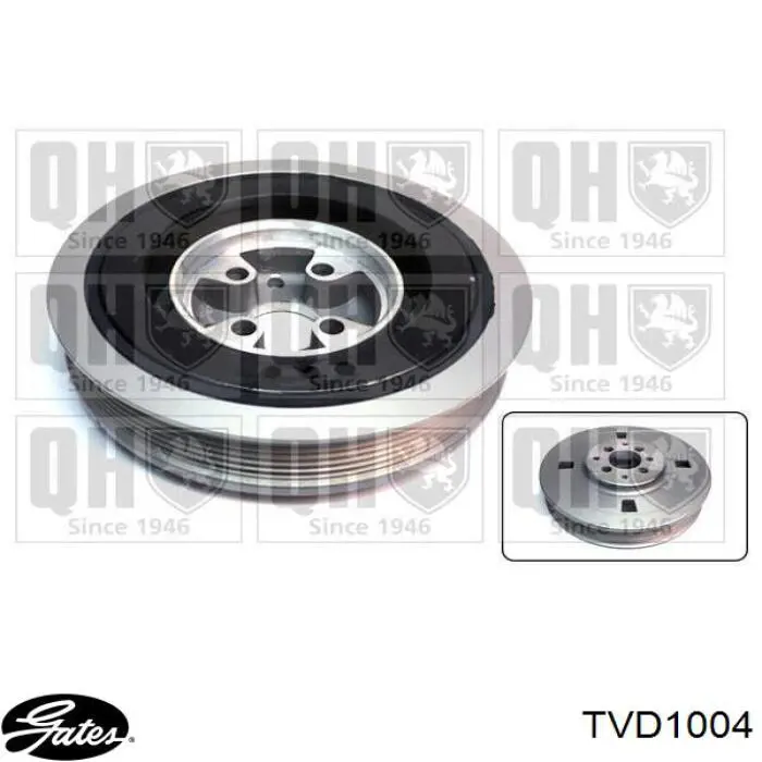 Шків колінвала RS658011 Starline