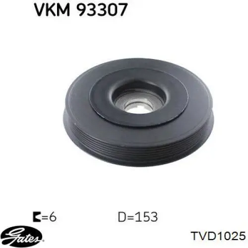 Купити 302810 Hans Pries (Topran) Шків колінчастого вала