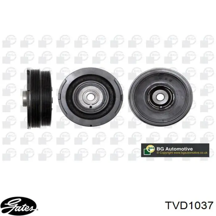 Шків колінвала (демпфер ) Freccia PUL11116 ціна, від 83.46 USD