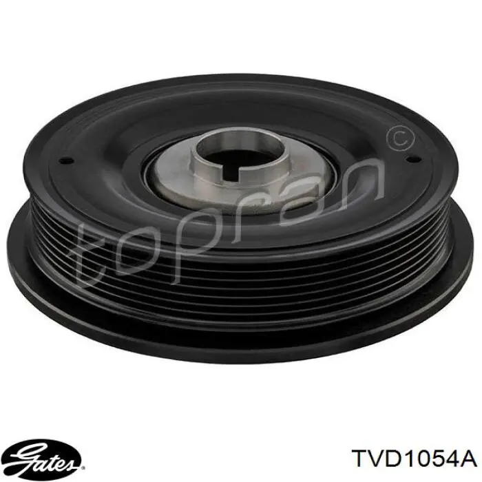 93196089 Renault (RVI) Демпфер колінвалу