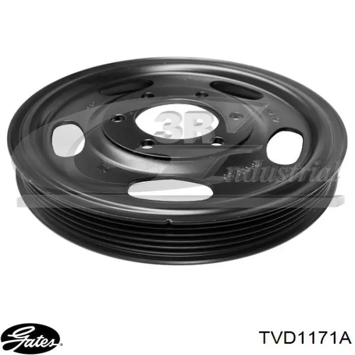 Шків колінвала (демпфер ) Gates TVD1171A ціна, від 84.02 USD