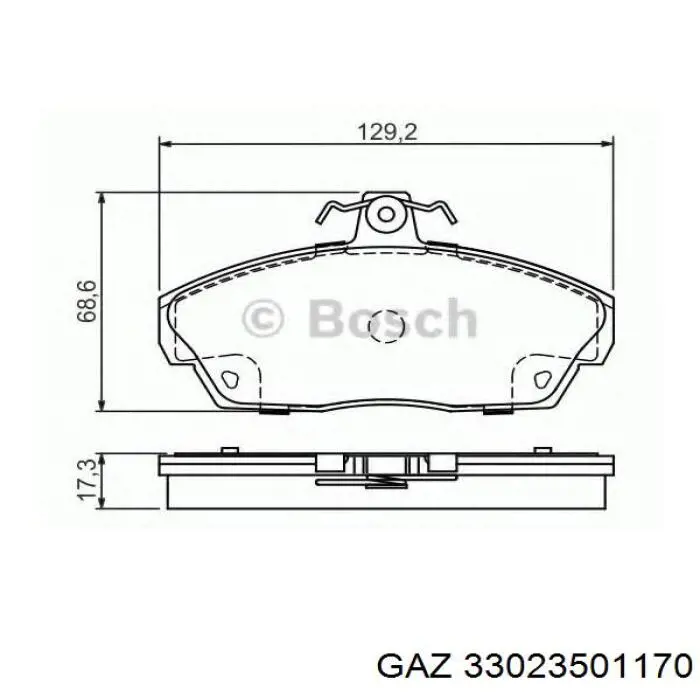 Гальмівні колодки Rider 3302350180001 ціна, від 11.66 USD