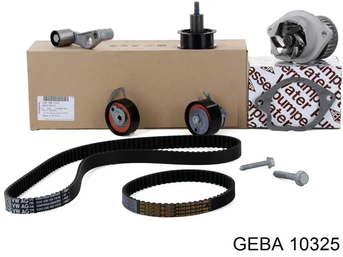 Помпа охолодження Geba 10325 ціна, від 36.69 USD