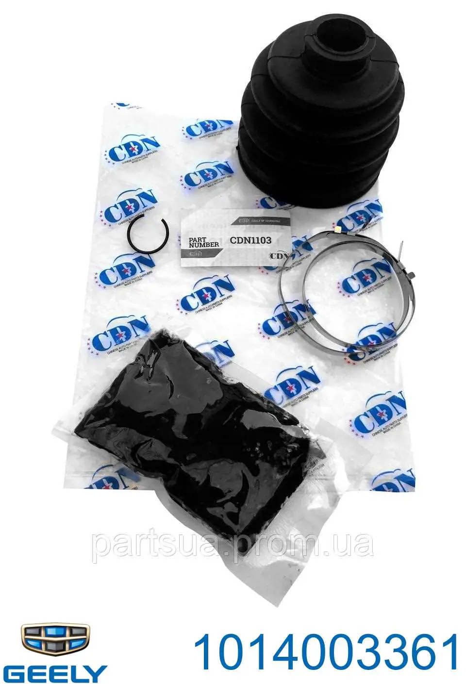 Пильник ШРУСа зовнішній 1014003361 Geely