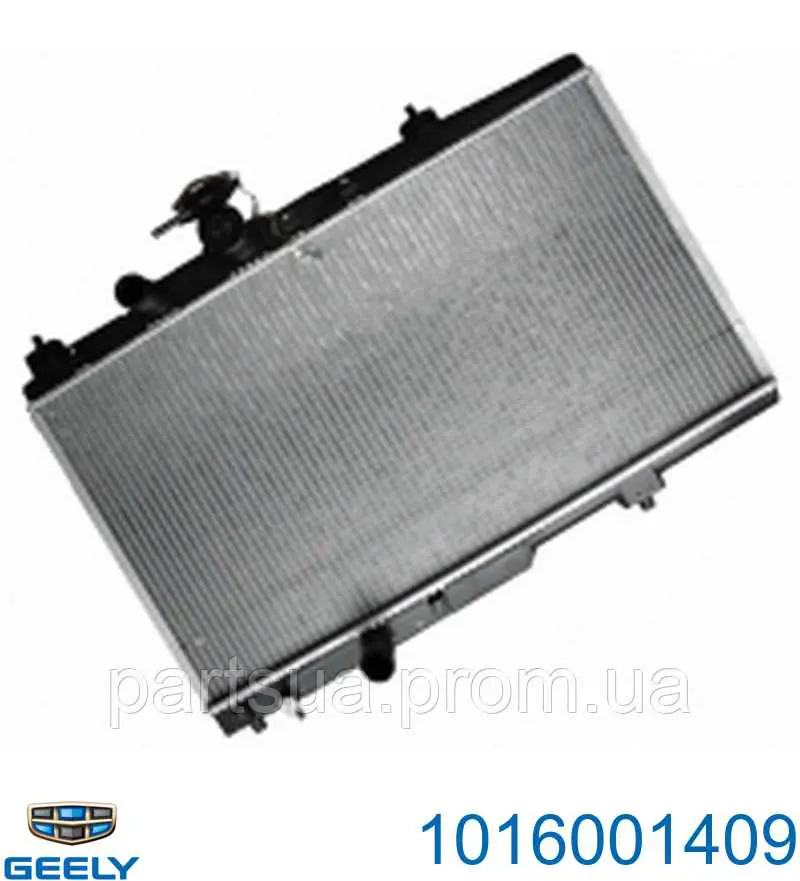 Купити 1016001409 Geely Радіатор двигуна