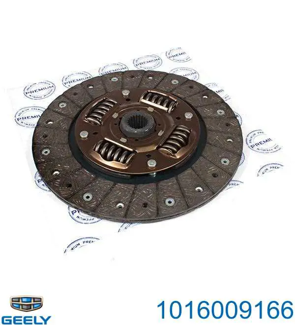 1016009166 Geely Диск зчеплення