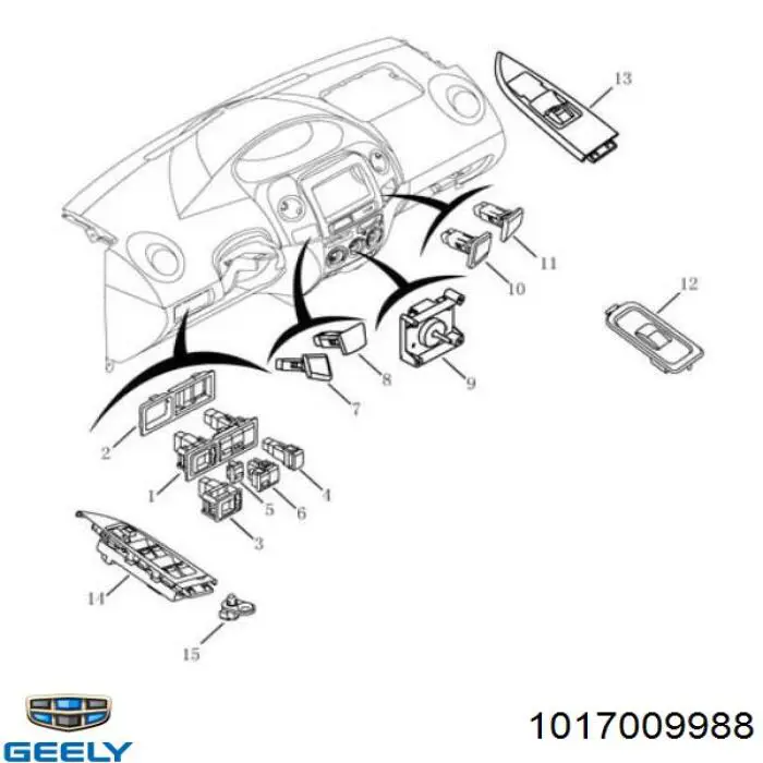  1017009988 Geely