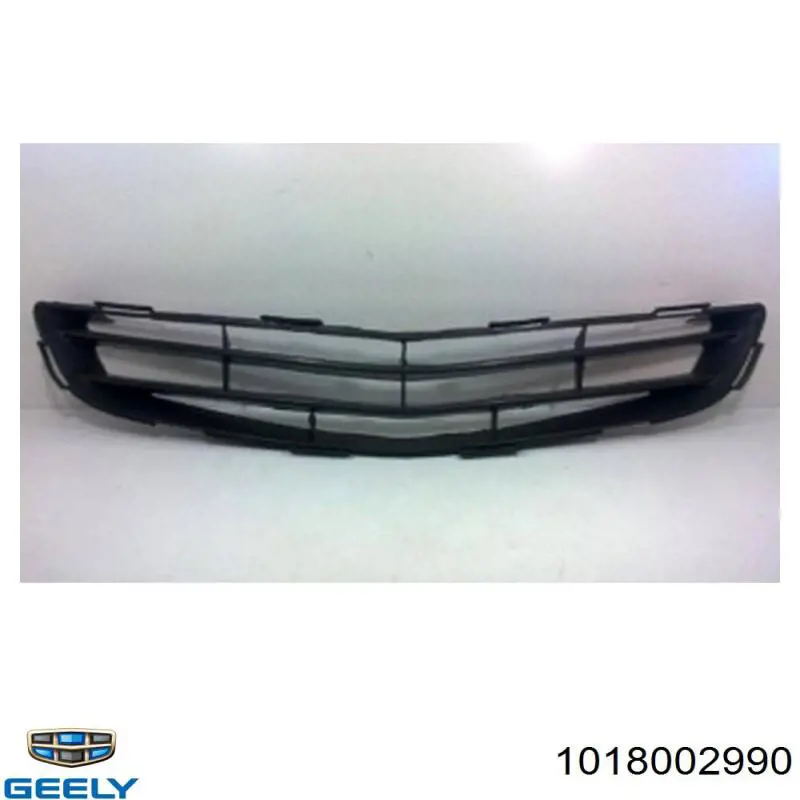 Молдинг переднього бампера, правий 1018002990 Geely