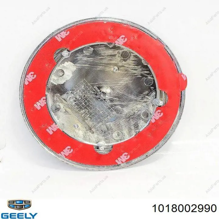 1018002990 Geely Молдинг переднього бампера, правий