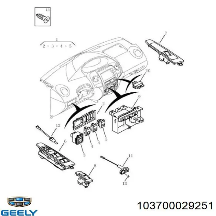  103700029251 Geely