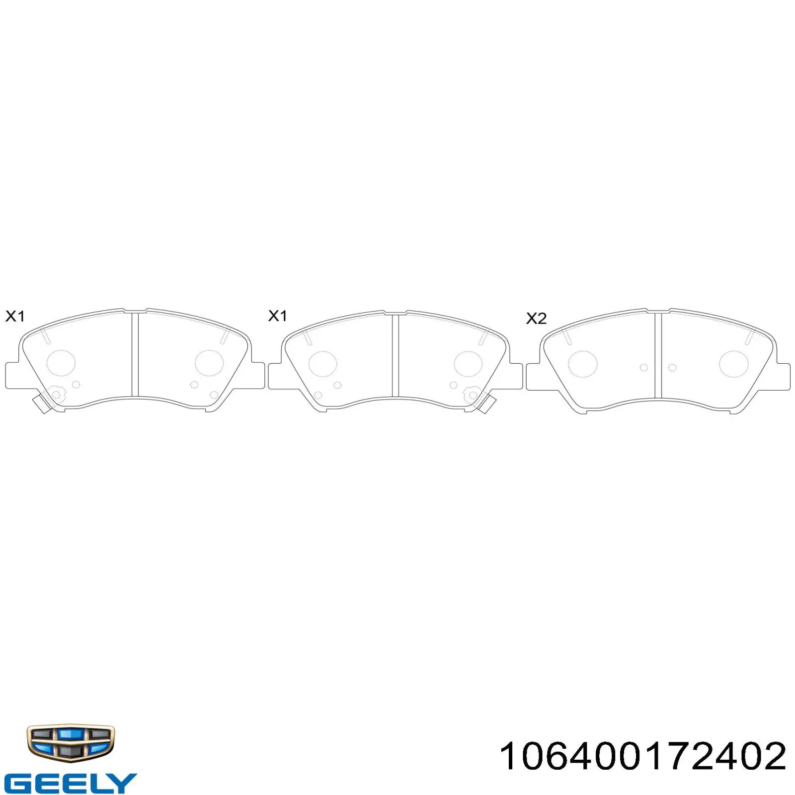  106400172402 Geely