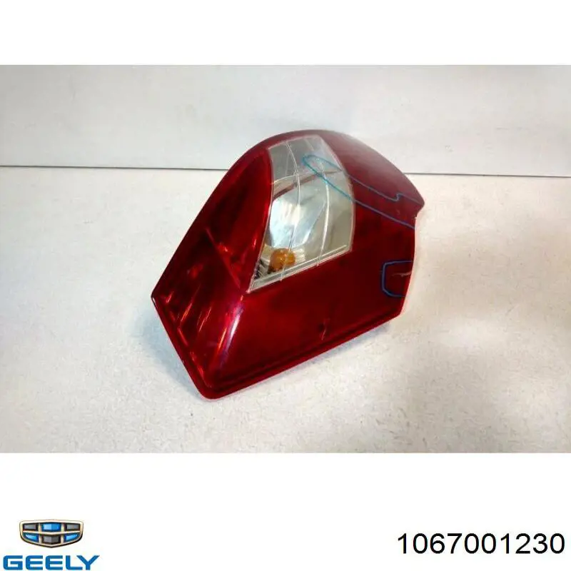 Ліхтар задній лівий Geely 1067001230 ціна, від 27.65 USD