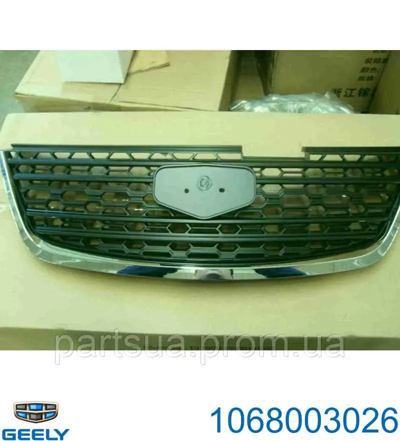 1068003026 Geely Решітка радіатора