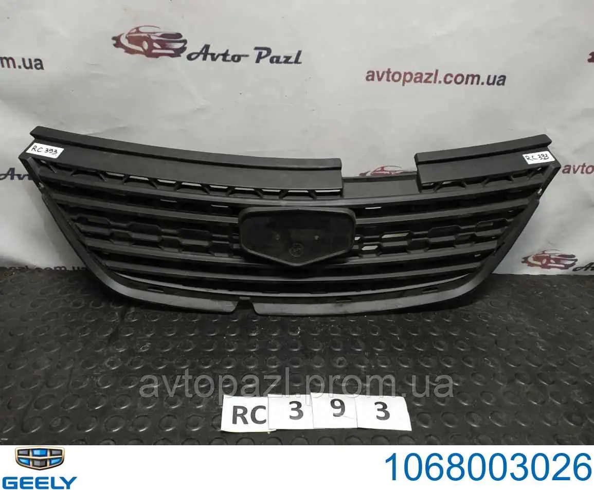 Облицювання радіатора Geely 1068003026 ціна, від 19.53 USD