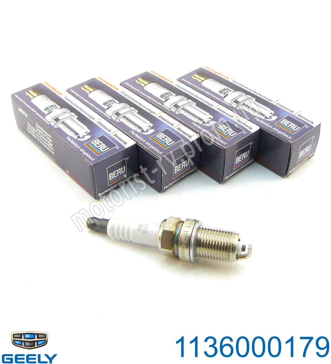 Свічки запалювання 1136000179 Geely