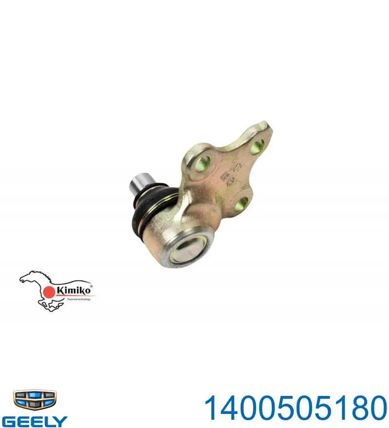 Купити 1400505180 Geely Кульова опора, нижня