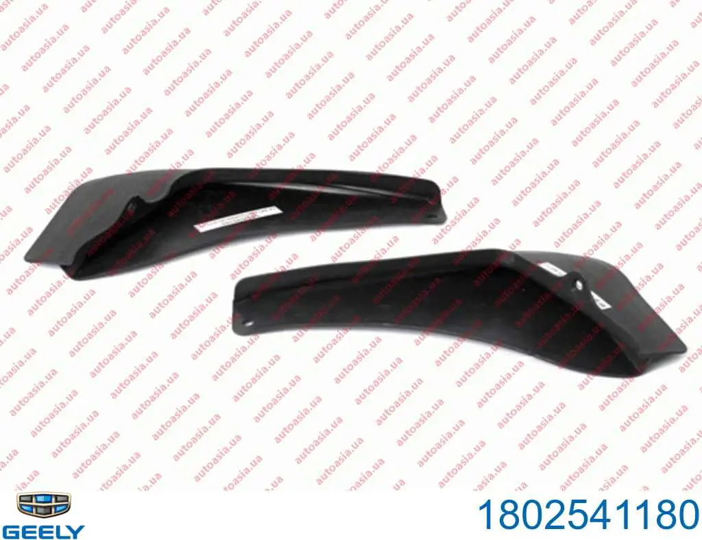 Бризковики передній, правий Geely 1802541180 ціна, від 1.67 USD