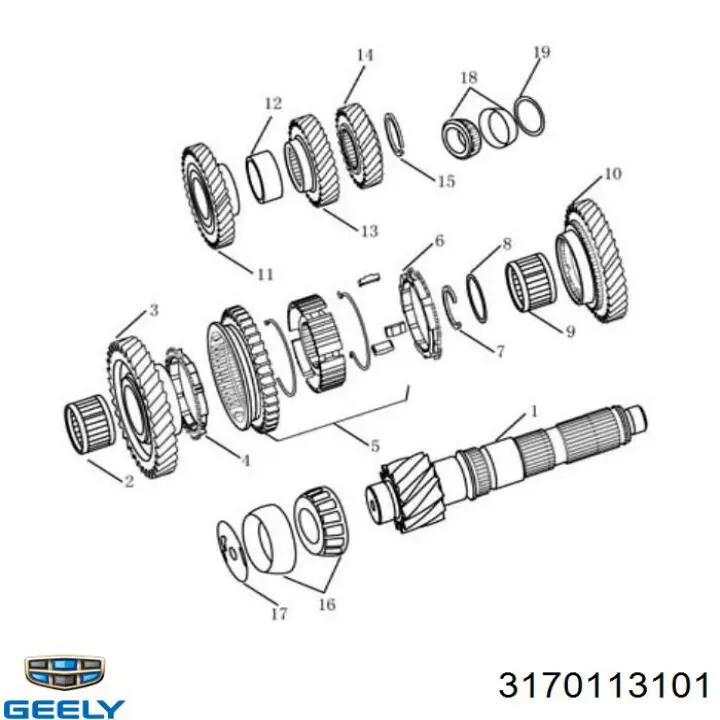 3170113101 Geely 
