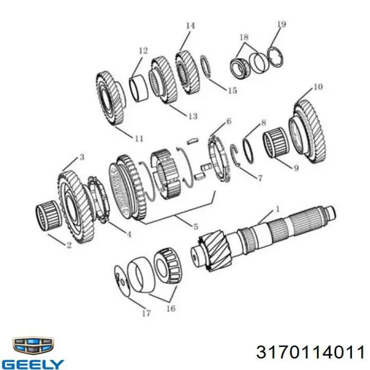  3170114011 Geely