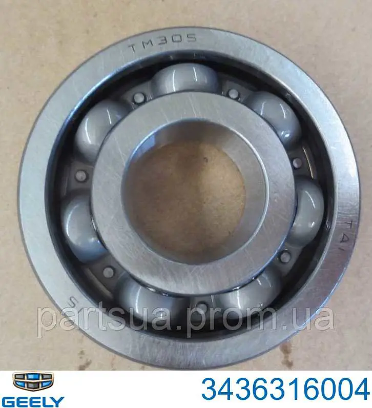3436316004 Geely Підшипник головного вала МКПП