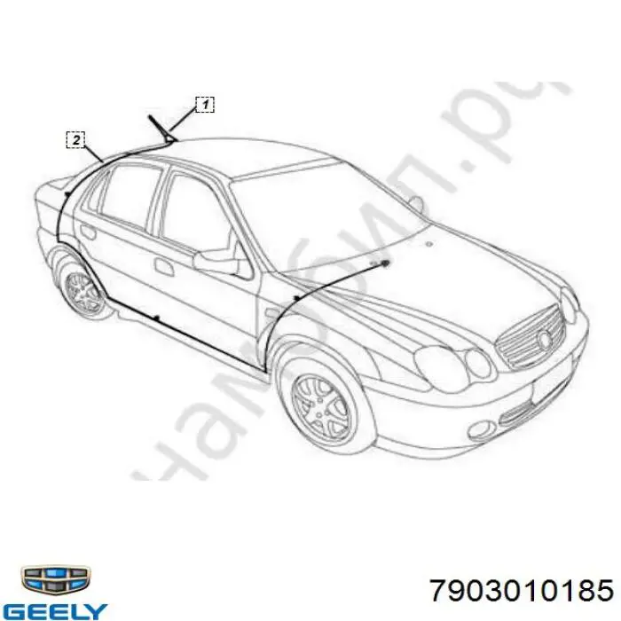 Купити Антена Geely CK II 