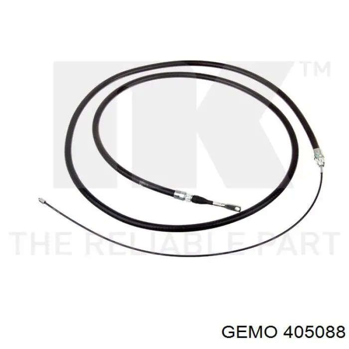 Трос стоянкового гальма передній Mercedes A1244201085 ціна, від 11.44 USD